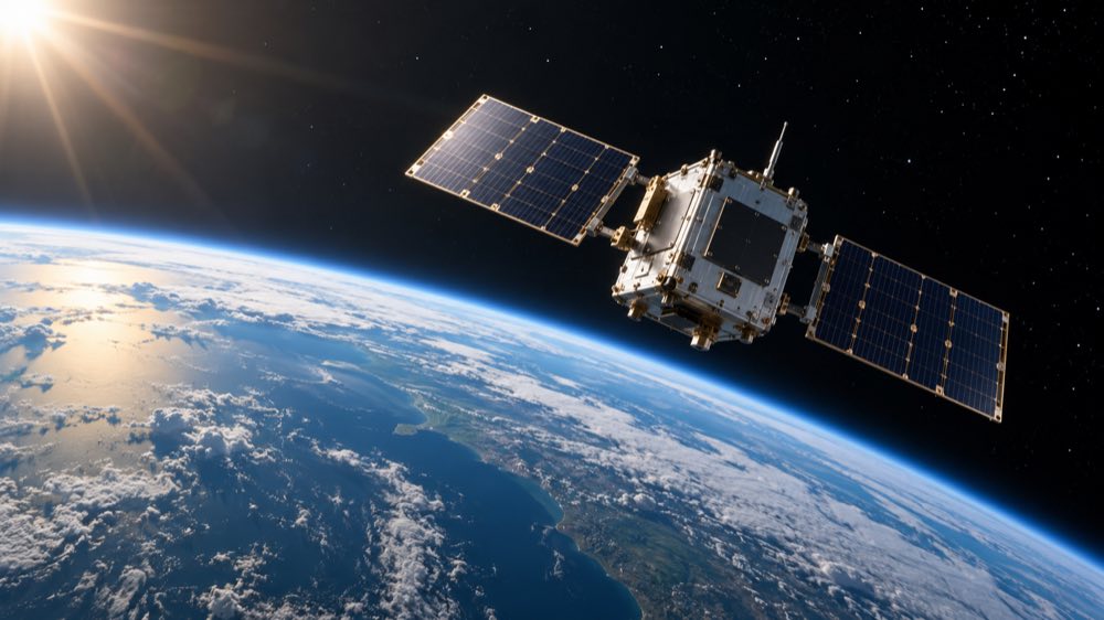 Illustration til: Google har modtaget et AI-svar fra sin Suncatcher-satellit