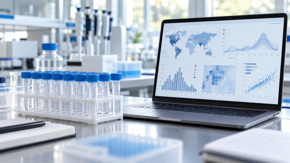 Illustration til: Storbritannien opretter AI-laboratorium til tidlig varsling om biologiske trusler